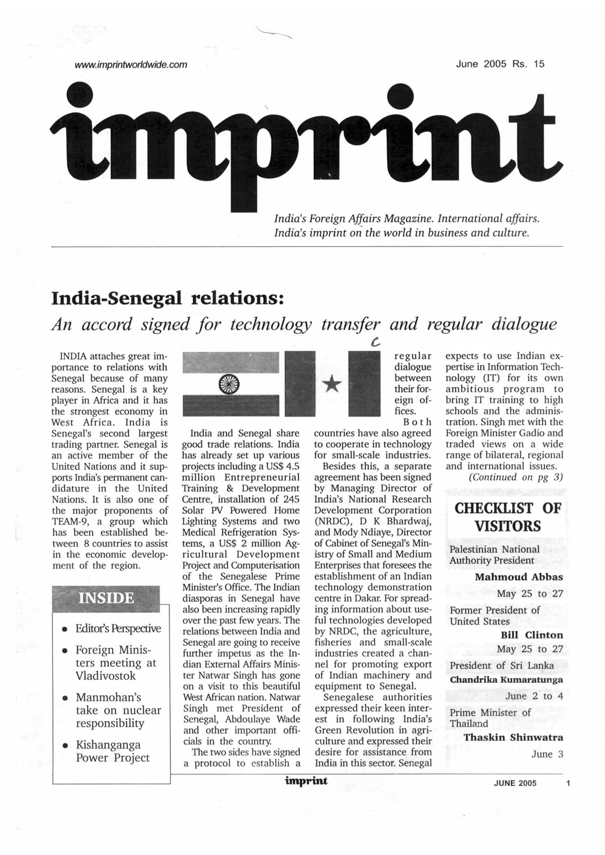 June 2005